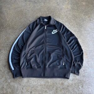 2000s nike track jacket zip up